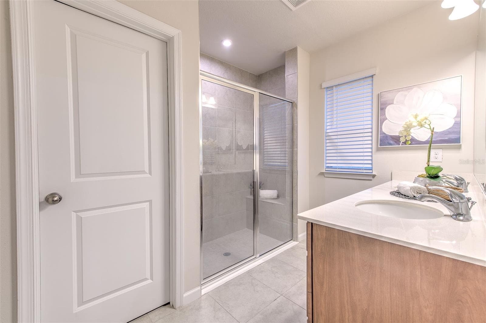 Primary Bathroom with Large Linen Closet - 11836 BRISTOL BRIDGE RD, SPRING HILL