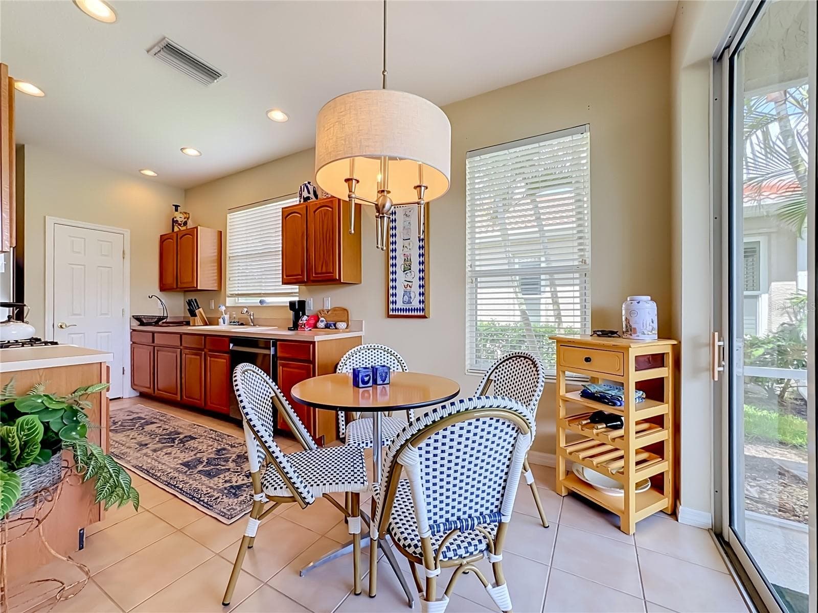 breakfast nook - 4346 KARIBA LAKE TER, SARASOTA