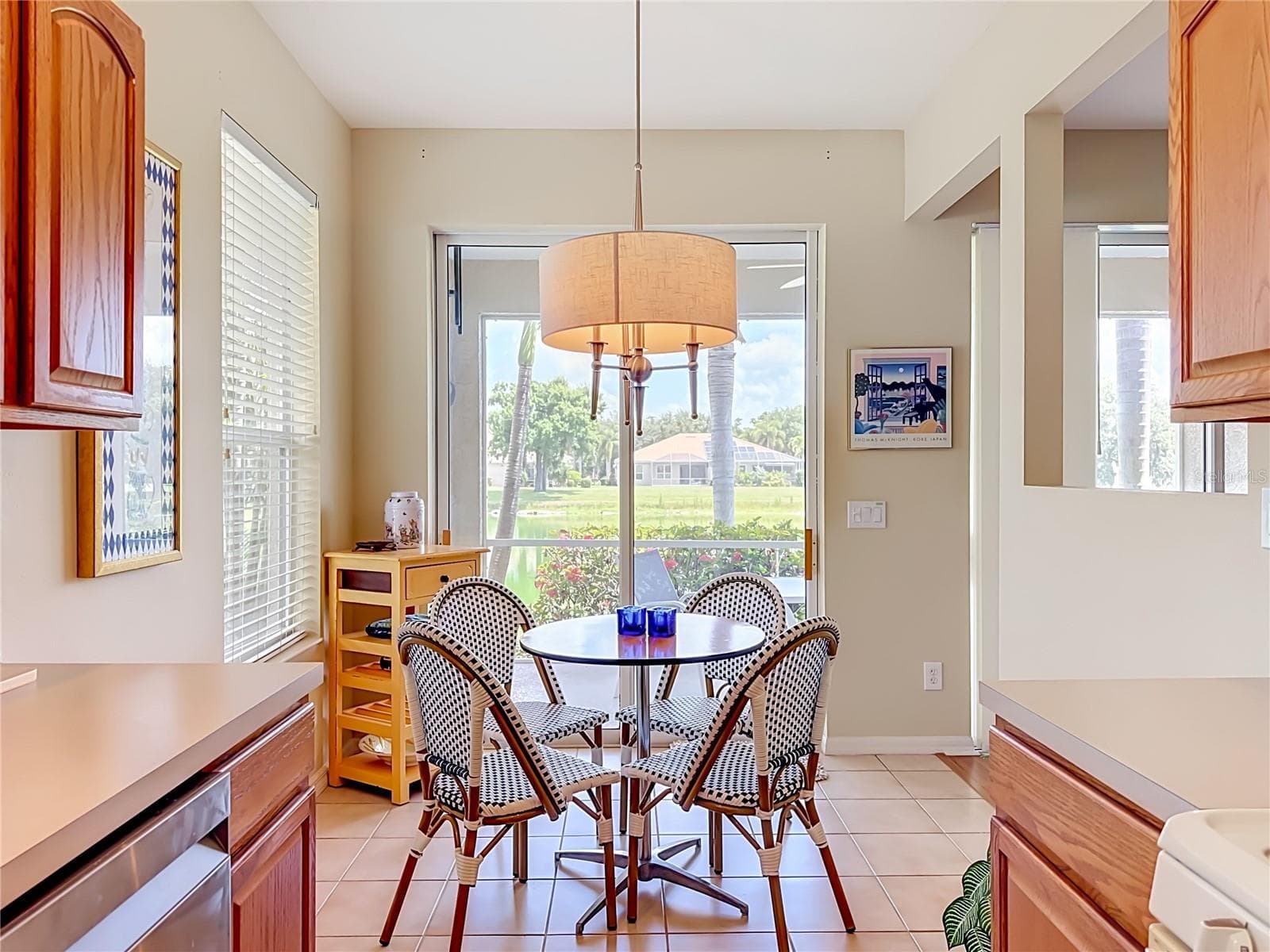 breakfast nook - 4346 KARIBA LAKE TER, SARASOTA