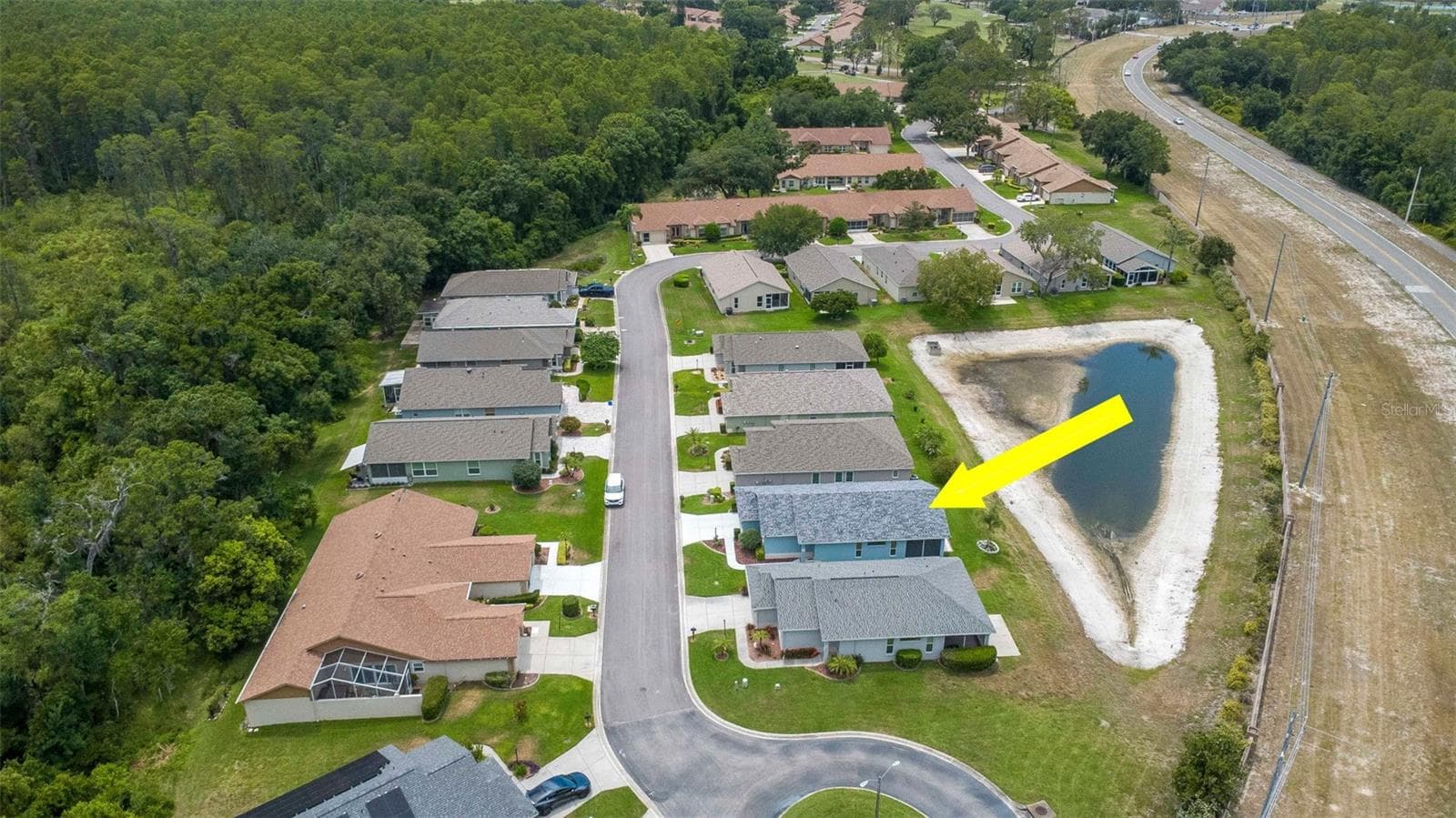 Drone Overview - 10029 BROOKDALE DR, NEW PORT RICHEY