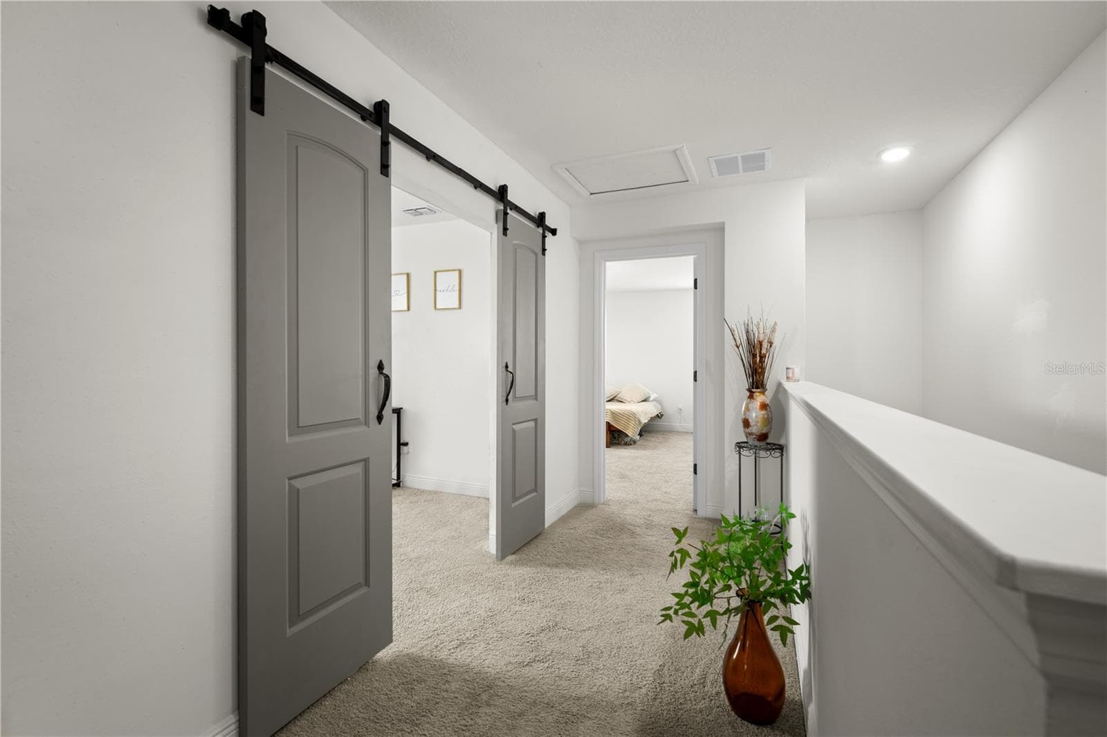 Flex space with added barn door privacy - 11567 GALLATIN TRL, PARRISH