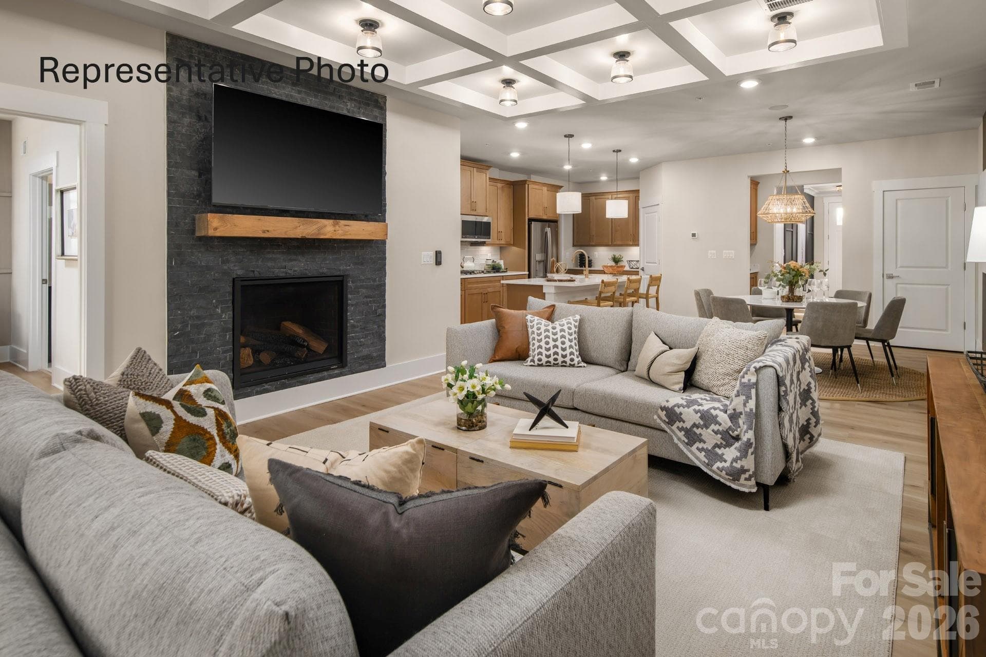 electric fireplace - Fort Mill