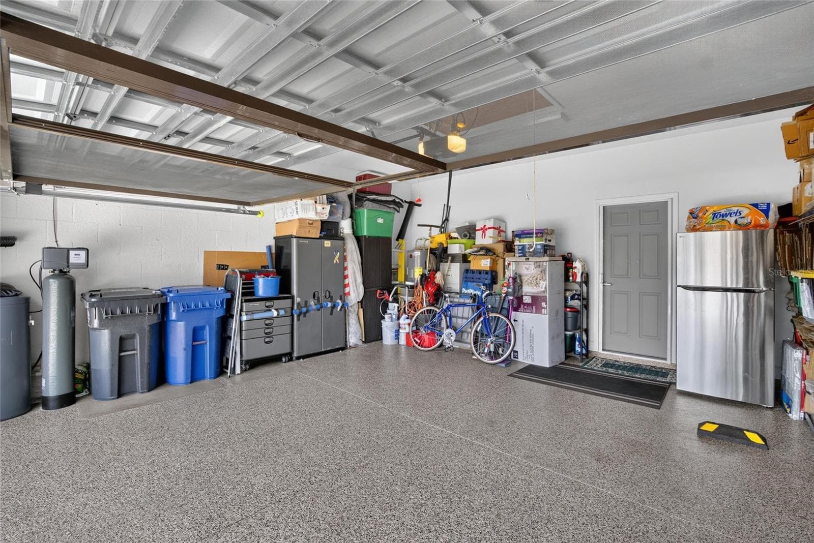 garage - 342 BLUEWATER FALLS CT, APOLLO BEACH