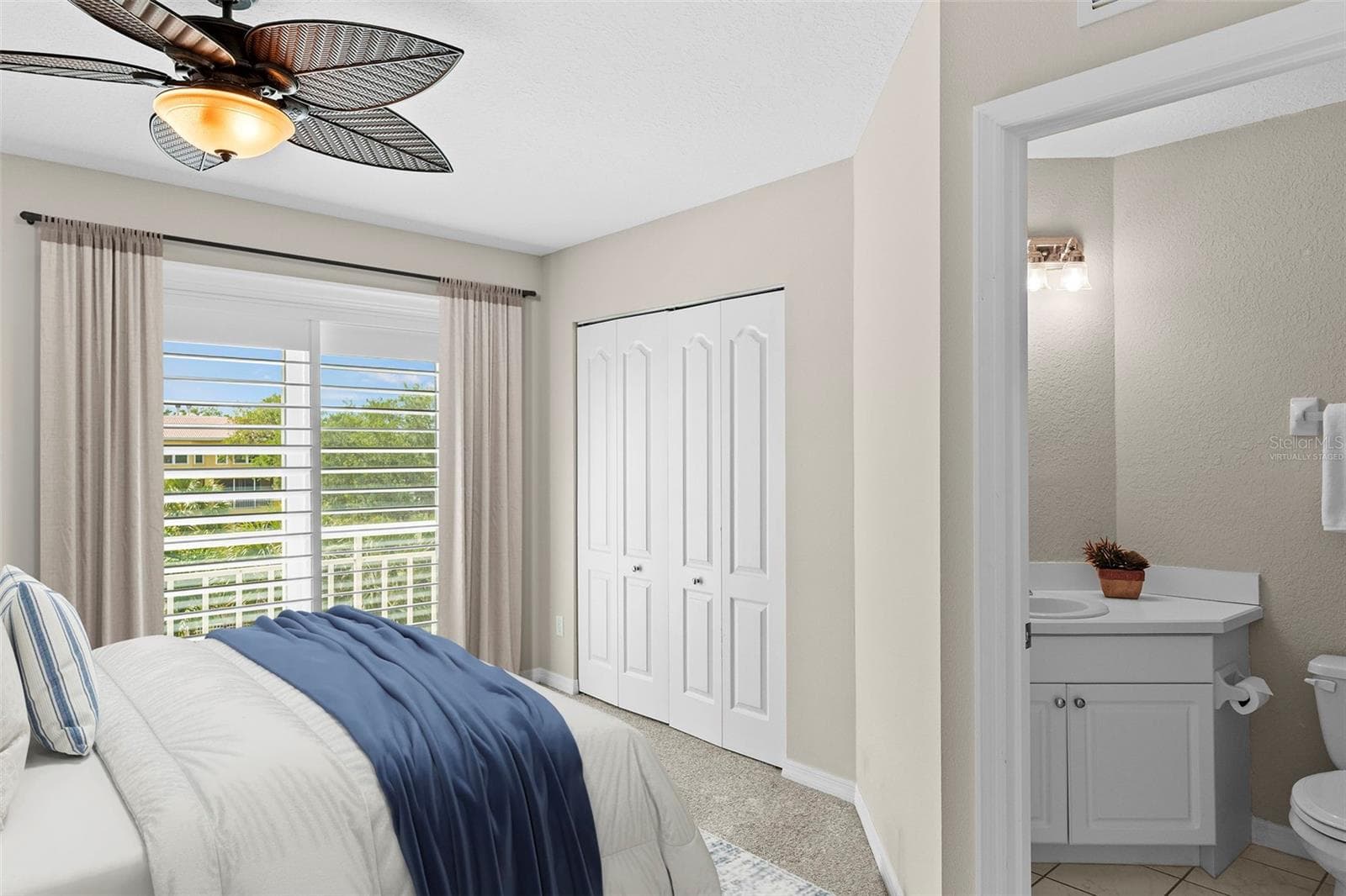 Second Suite Virtually Staged - 1071 PINELLAS BAYWAY S, ST PETERSBURG