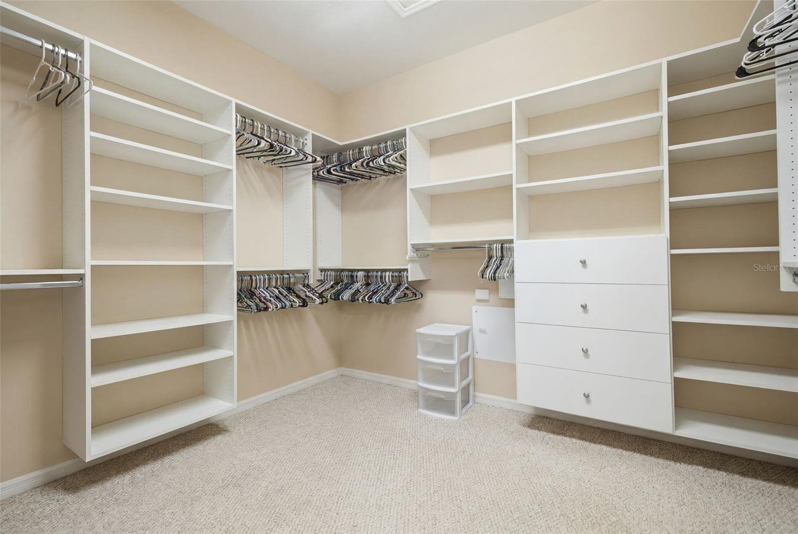 Large primary walk in primary closet - 6846 PINE SPRINGS, WESLEY CHAPEL