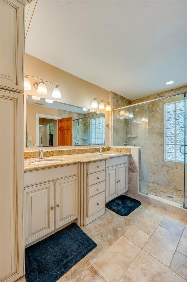 Primary bathroom - 697 JOHN ANDERSON DR, ORMOND BEACH