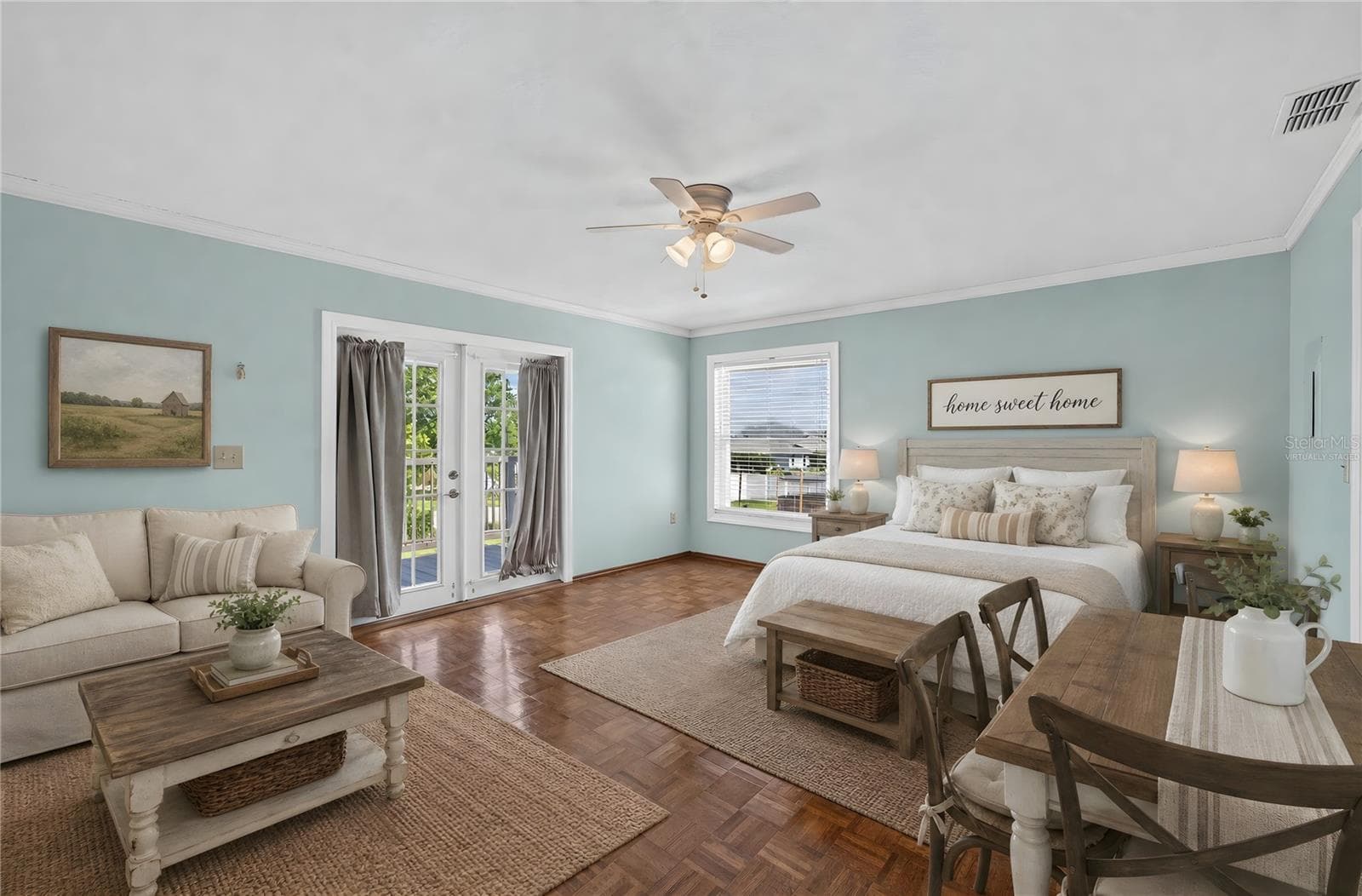 Virtually Staged 2nd Primary Bedroom on 2nd Floor - 5309 ST LUCIA DR, LAKELAND
