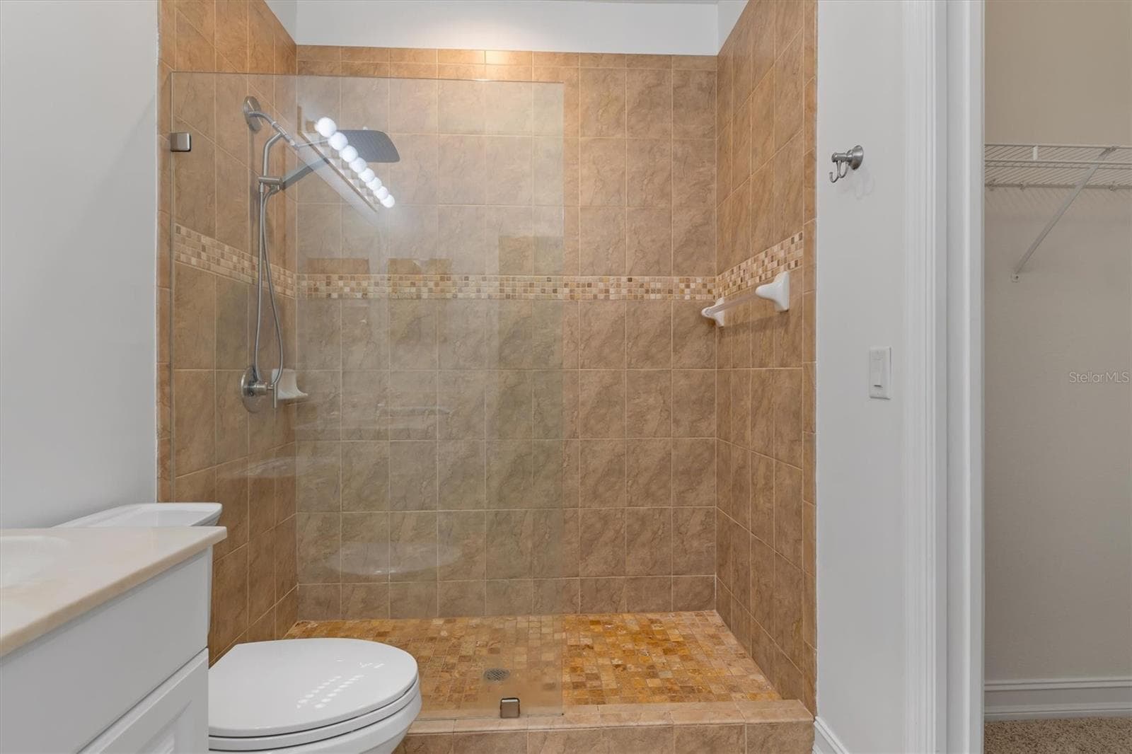 Primary Bathroom with large walk in shower - 7196 N PLUM TREE #321, PUNTA GORDA