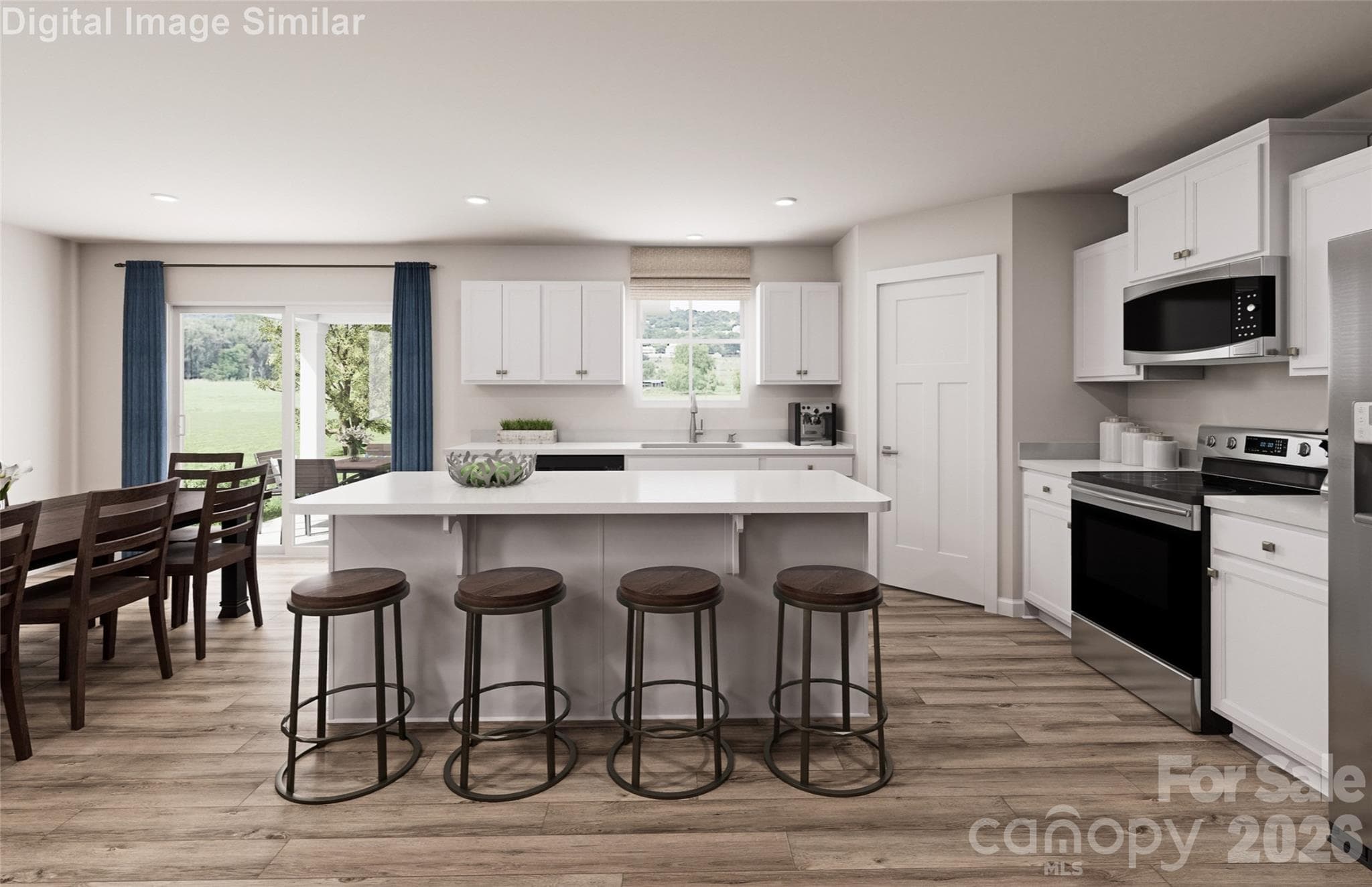 Four seats, endless memories—your dream kitchen starts here. - 204 Linwood Estates Drive, Lexington