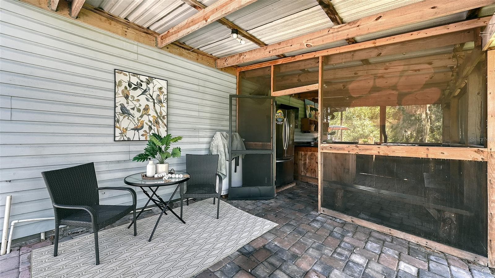 Detached Shop Outdoor Kitchen Entertaining Area - 28401 104TH DR E, MYAKKA CITY