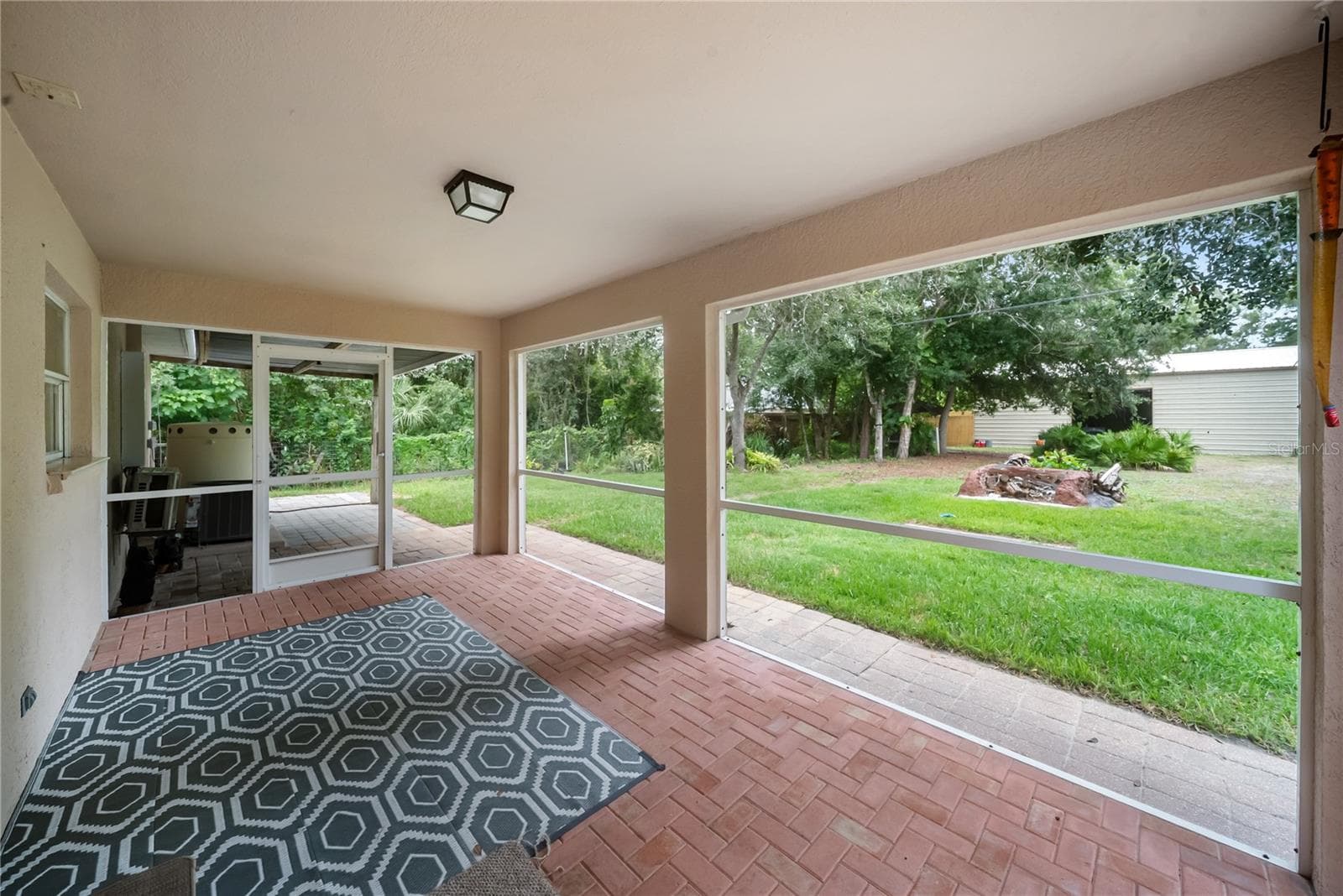 Covered, screened lanai - 5175 HORNBUCKLE BLVD, NORTH PORT