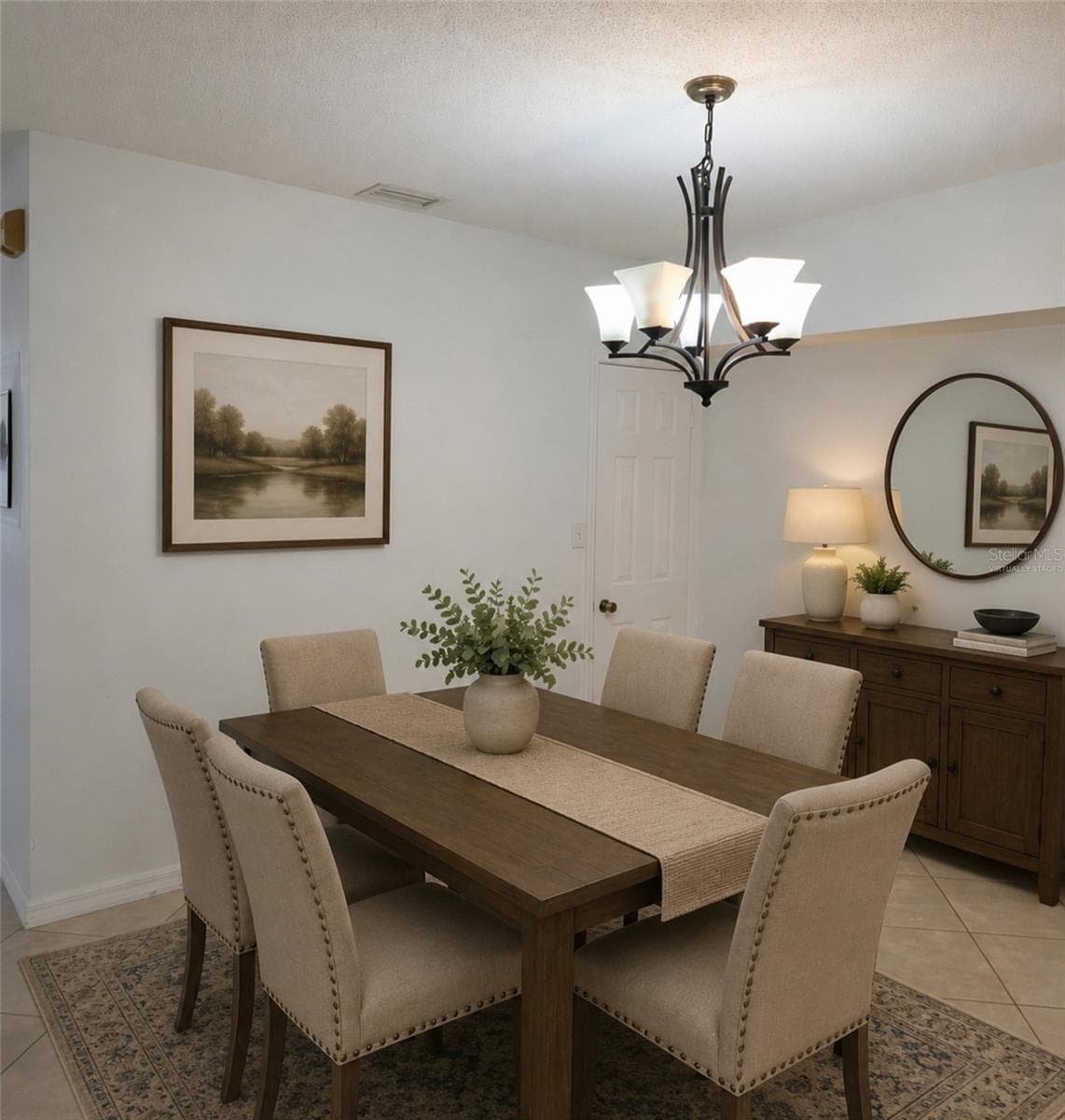 Virtually Staged Dining Room - 734 KENSINGTON LAKE CIR #BRANDON, BRANDON
