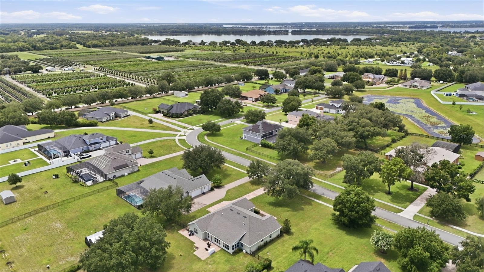 Aerial - 4526 CLAIRE ROSE CT, MOUNT DORA