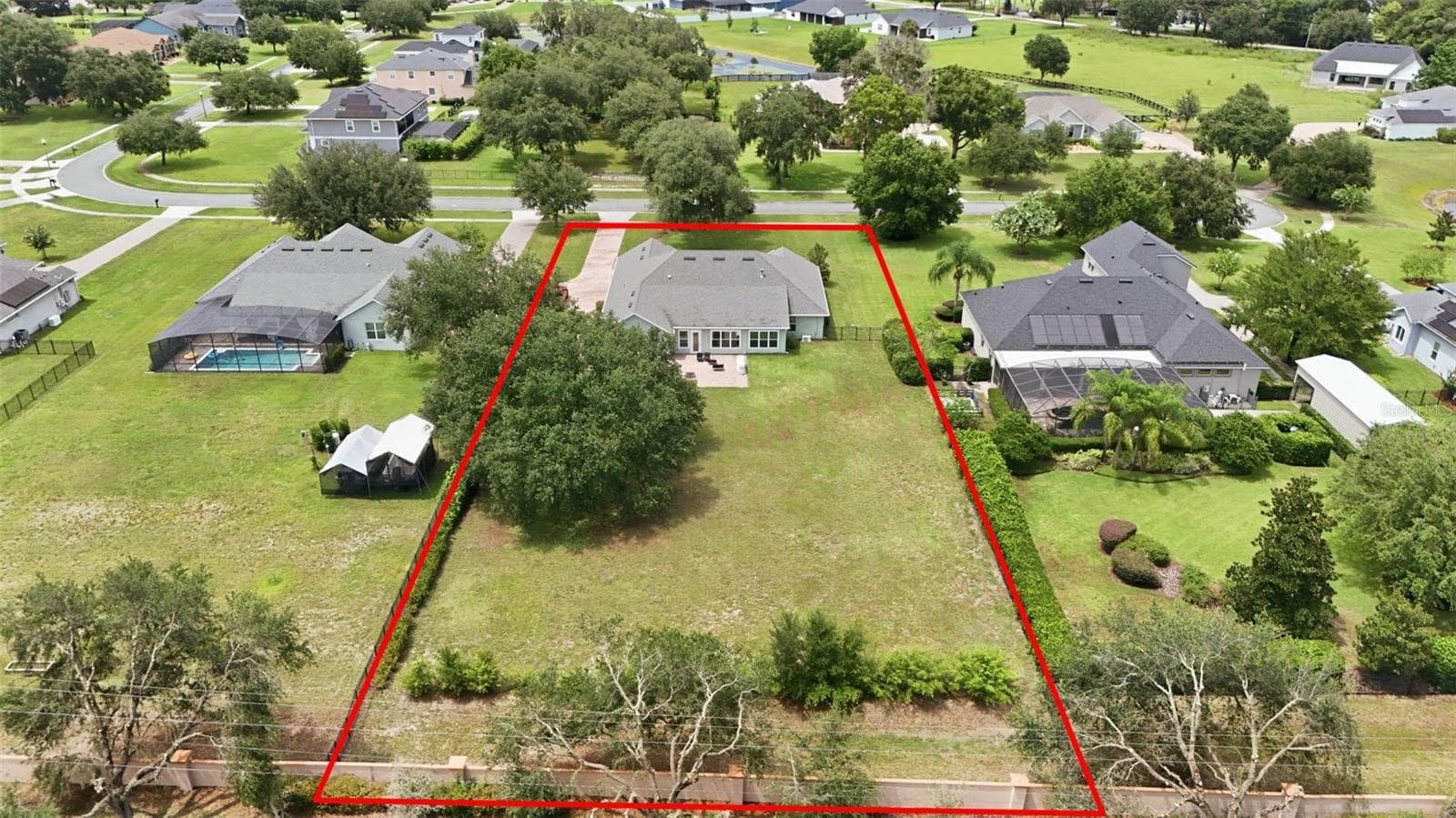 Aerial - 4526 CLAIRE ROSE CT, MOUNT DORA