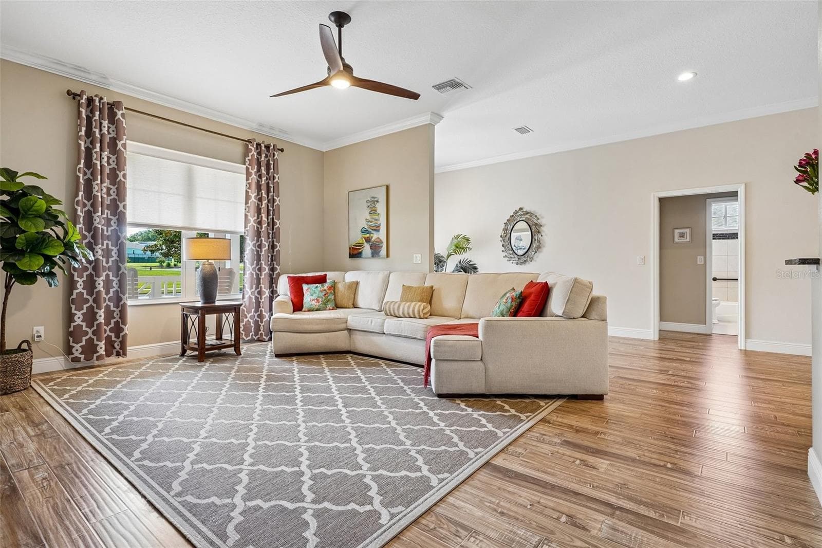 Living Room - 1212 FIESTA KEY CIR, LADY LAKE
