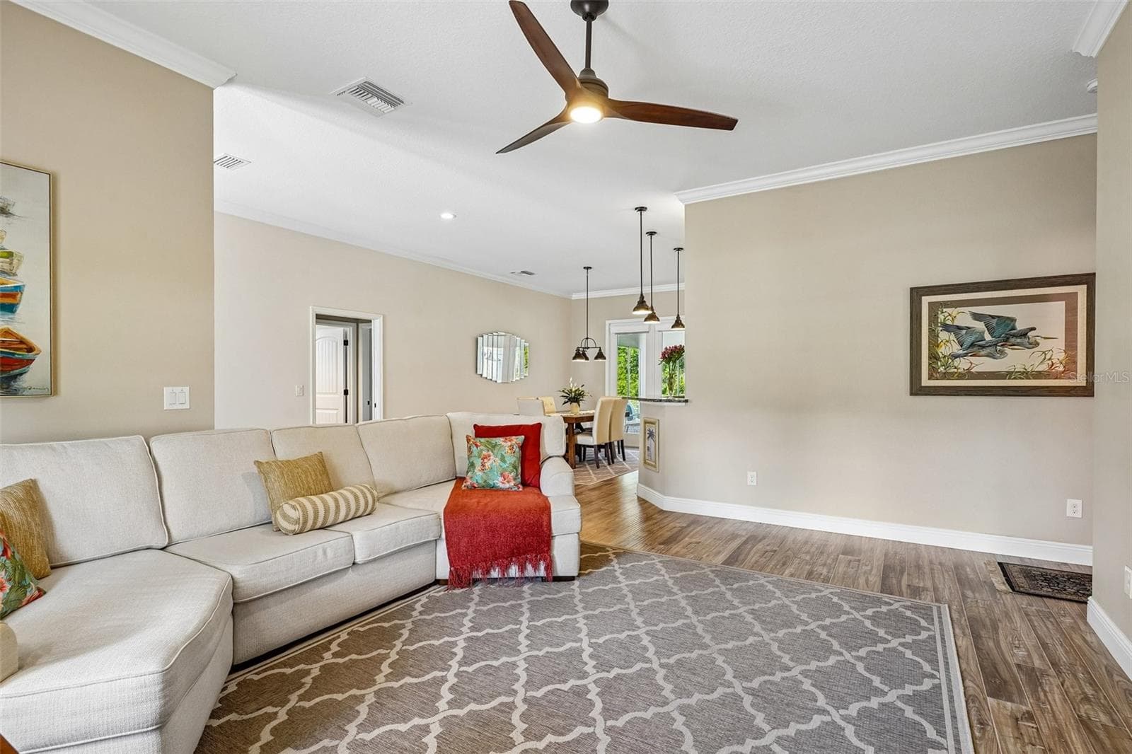 Living Room - 1212 FIESTA KEY CIR, LADY LAKE