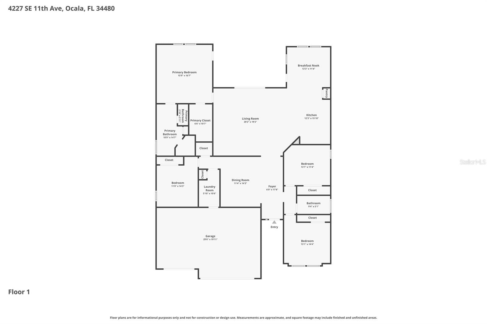Single Family Residence at 4227 SE 11TH AVE, OCALA, photo 4 of 50