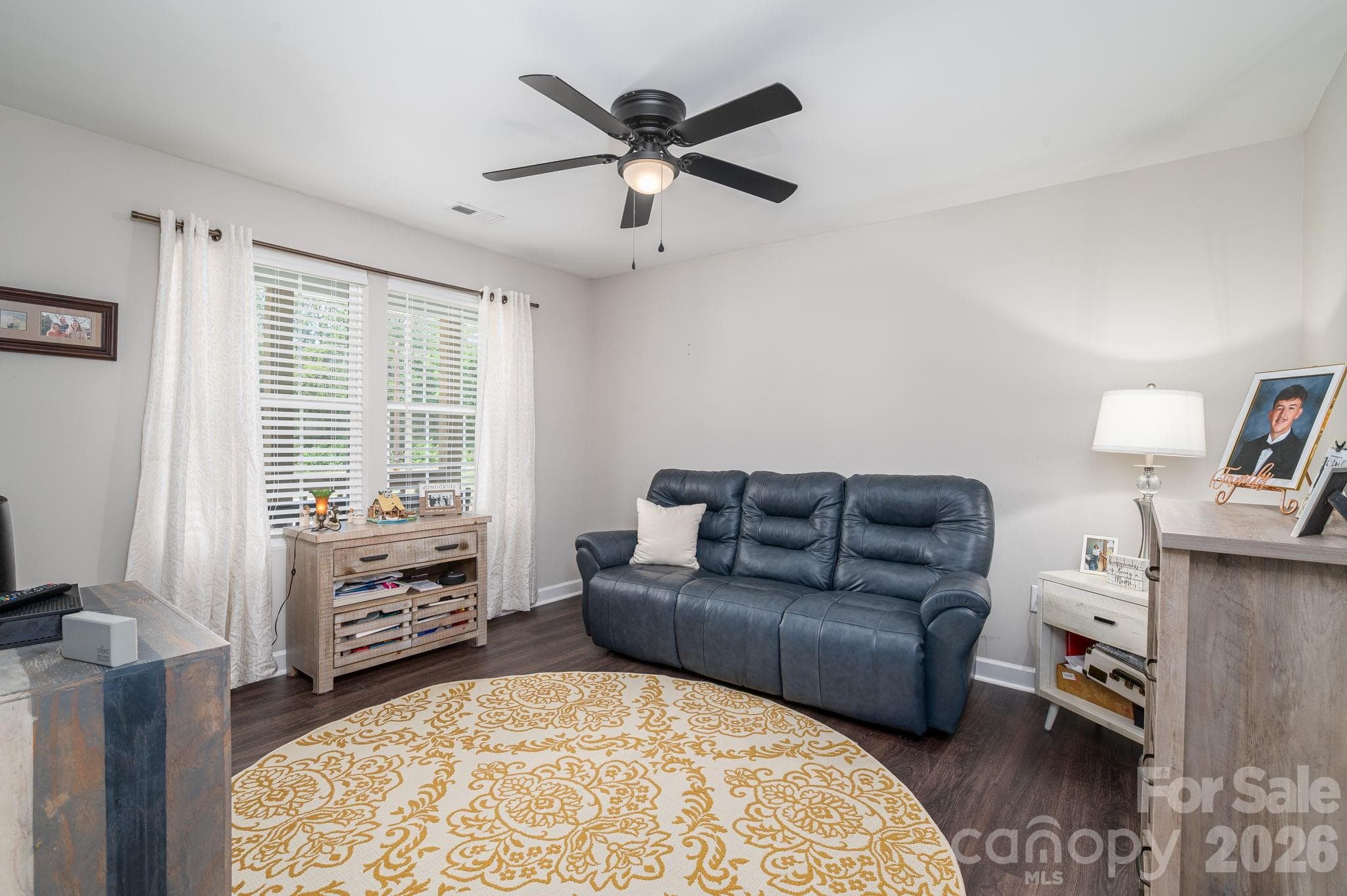 Third Bedroom currently being used as a family room. - Newton