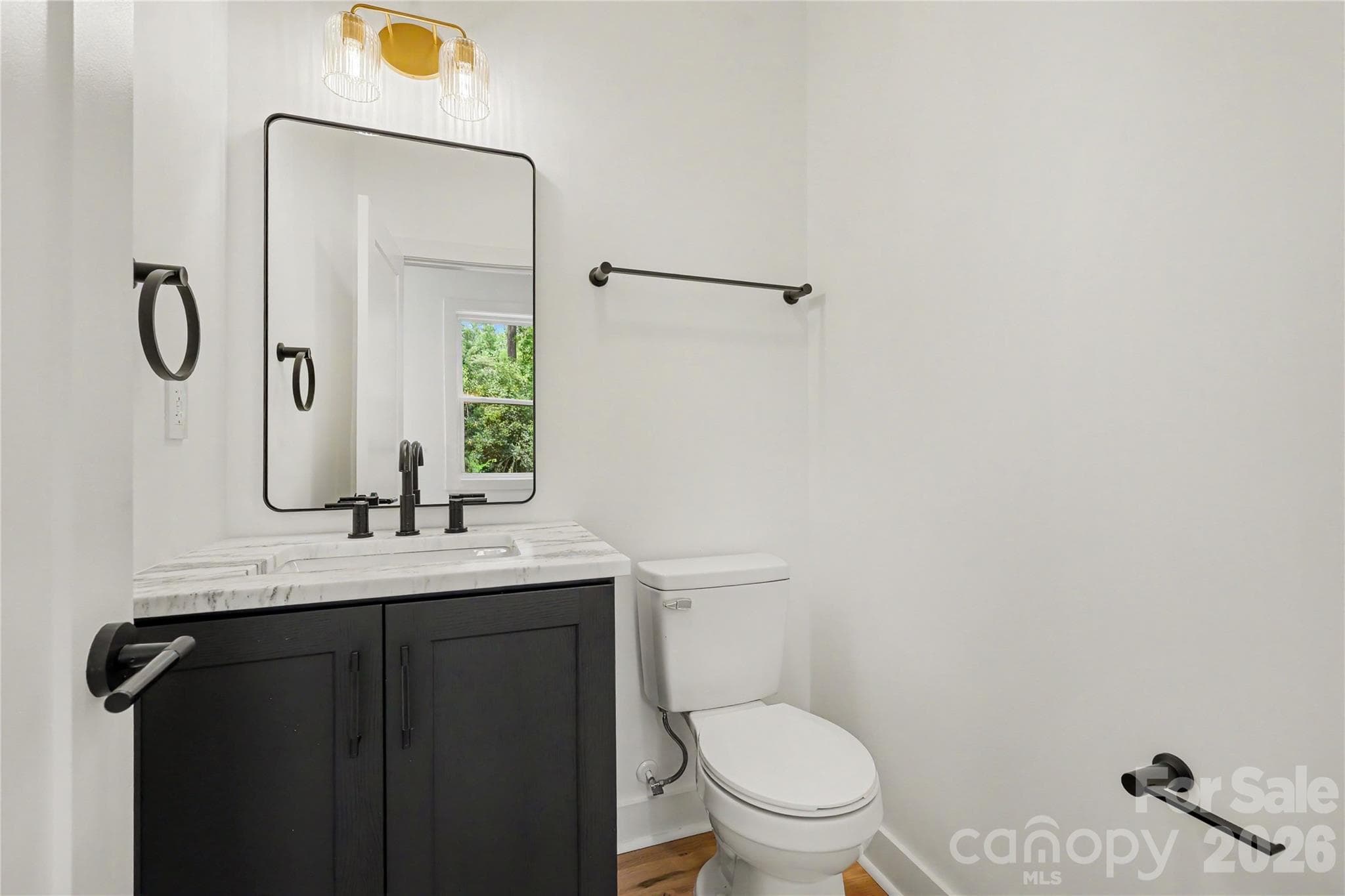 Main floor half bath - 3024 Walter Street, Charlotte