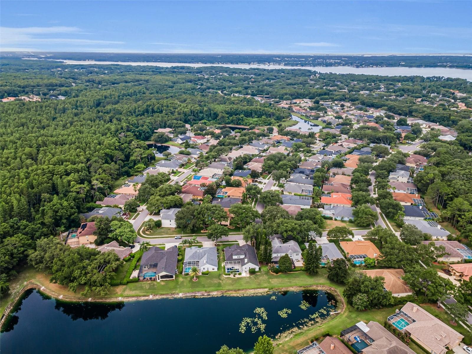 Aerial view - 4084 LIGUSTRUM DR, PALM HARBOR