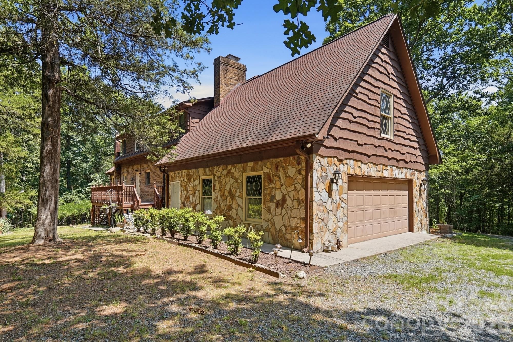 Back of Home and Garage - 11300 NC Hwy 73 Highway E, Mount Pleasant
