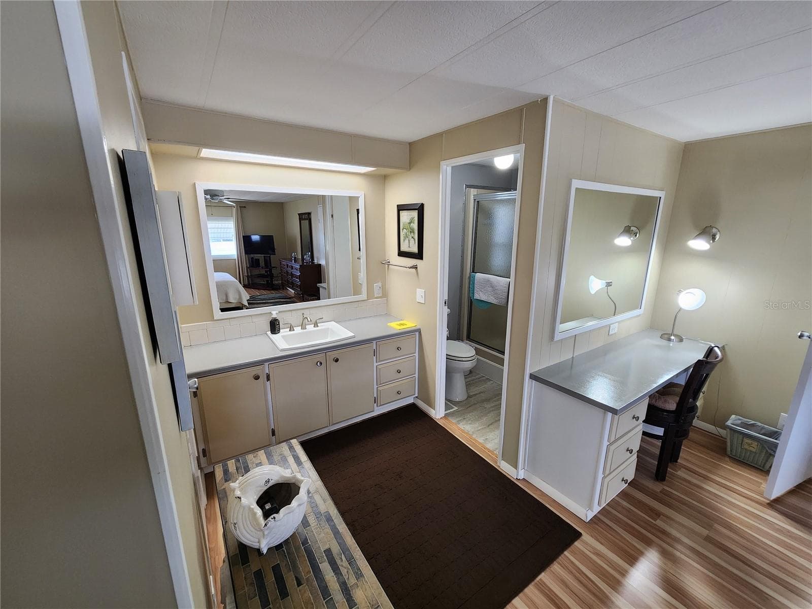 Built-in desk Primary Bedroom - 808 53RD AVE E #223, BRADENTON