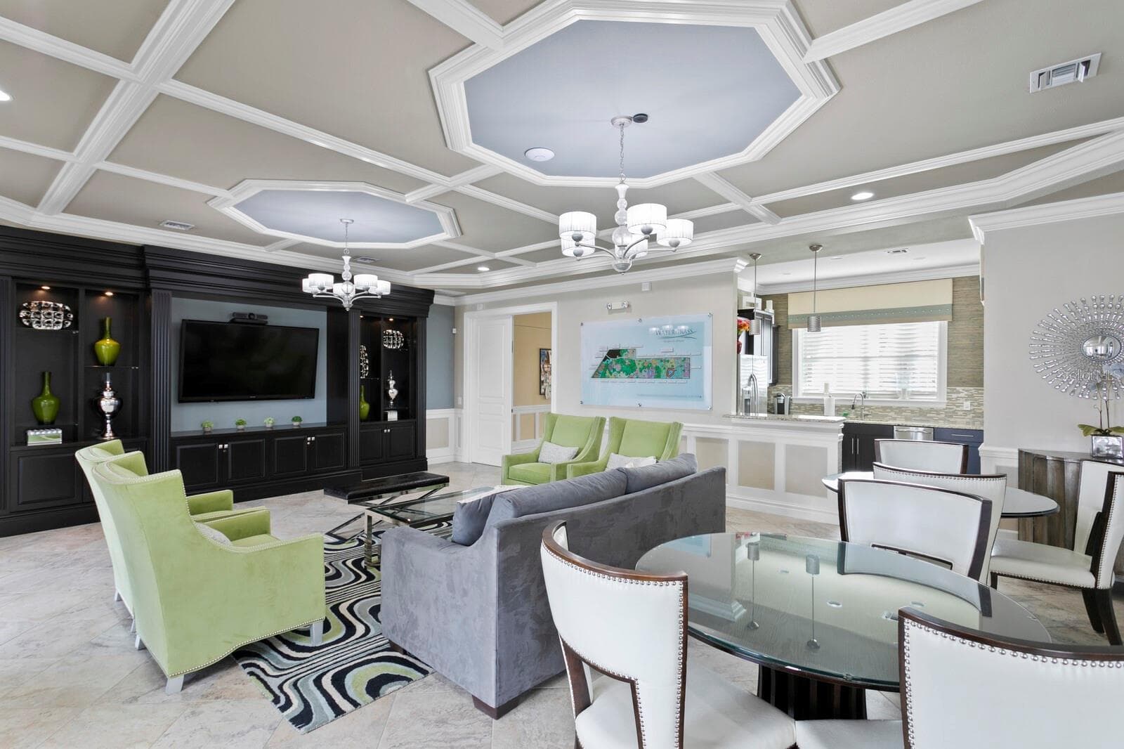 Clubhouse meeting room - 7360 BRIDGEVIEW DR, WESLEY CHAPEL