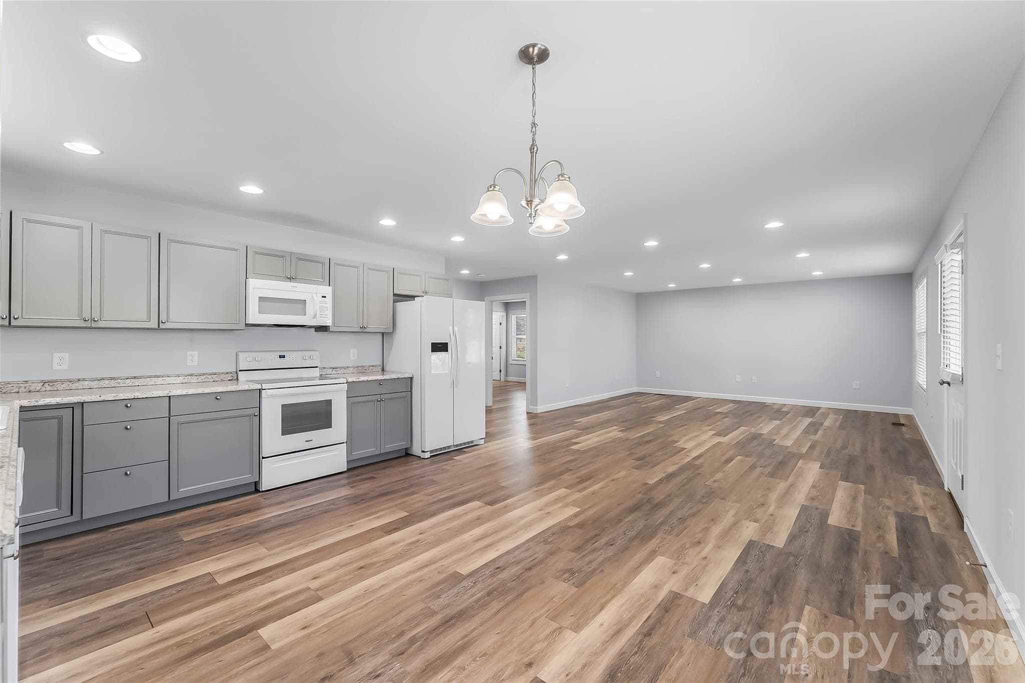 Kitchen/Great Room - 112 Elm Street, Morganton