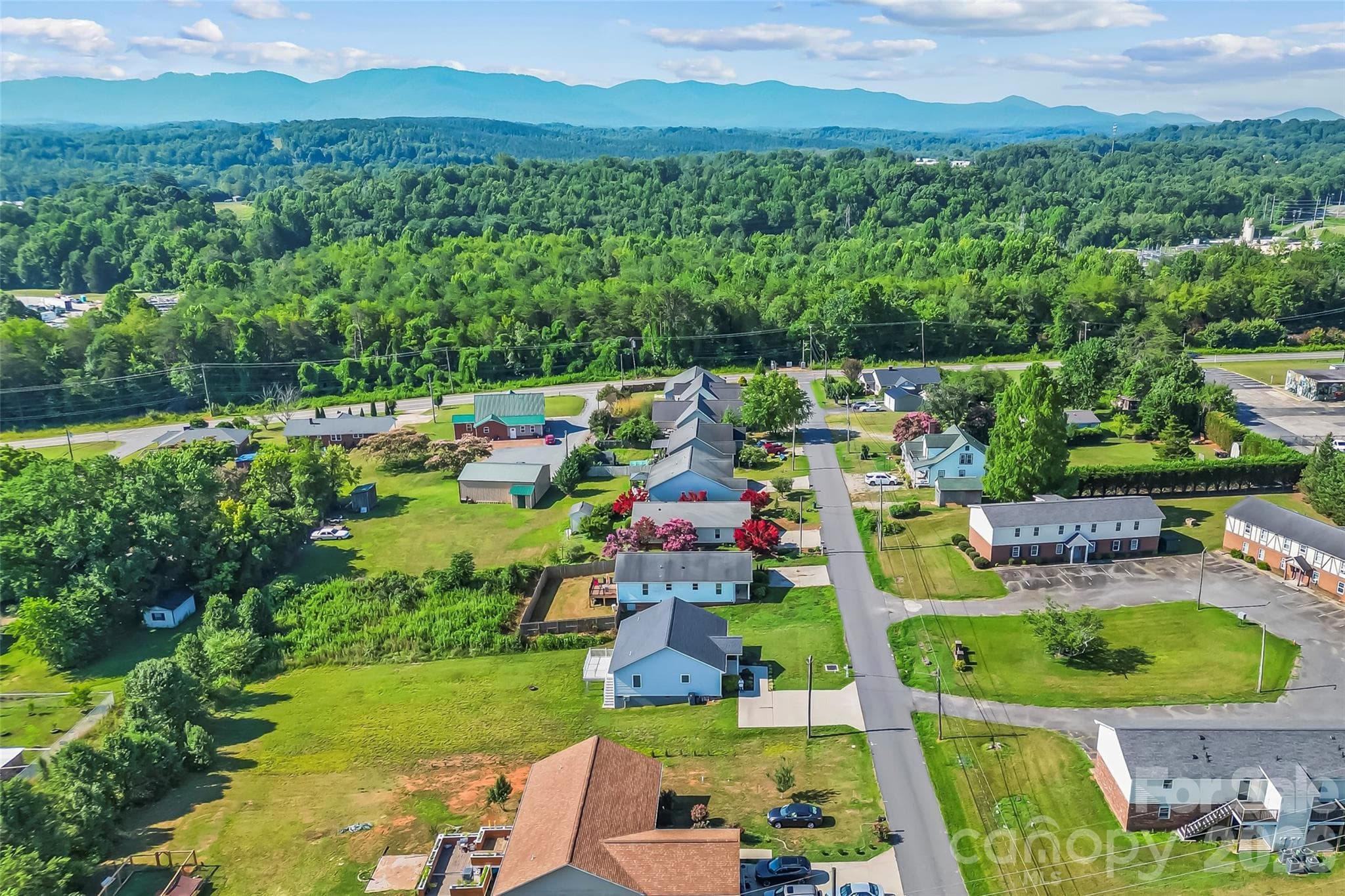 Ariel View - 112 Elm Street, Morganton