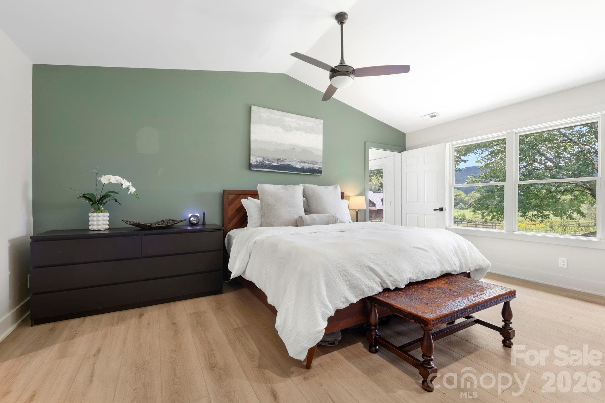 Primary Bedroom - 114 Cane Creek Ranch Drive, Fletcher