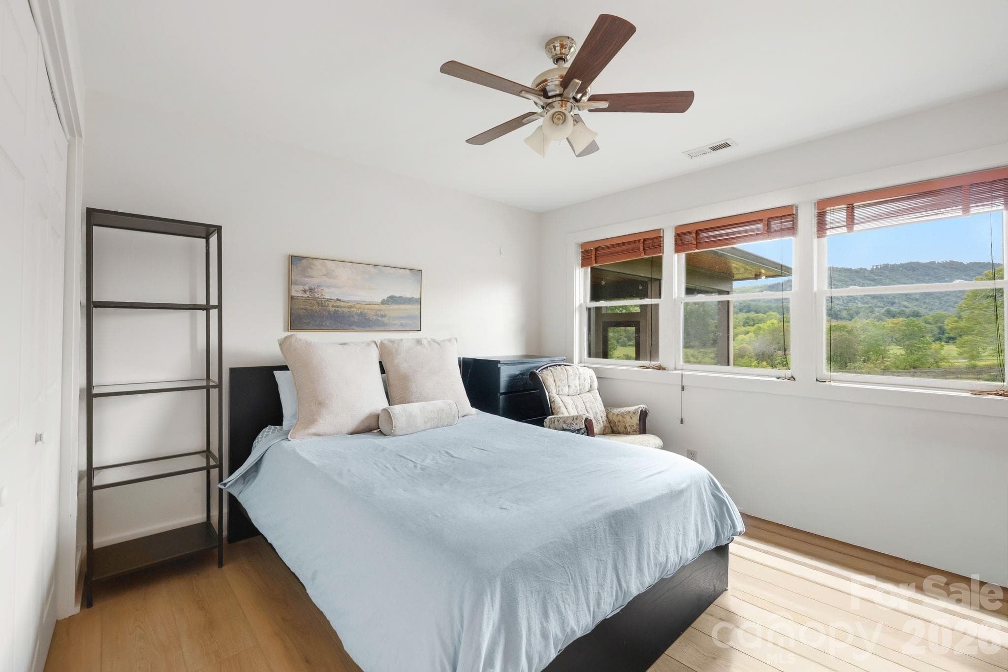 Bedroom #3 with reach in closet - 114 Cane Creek Ranch Drive, Fletcher