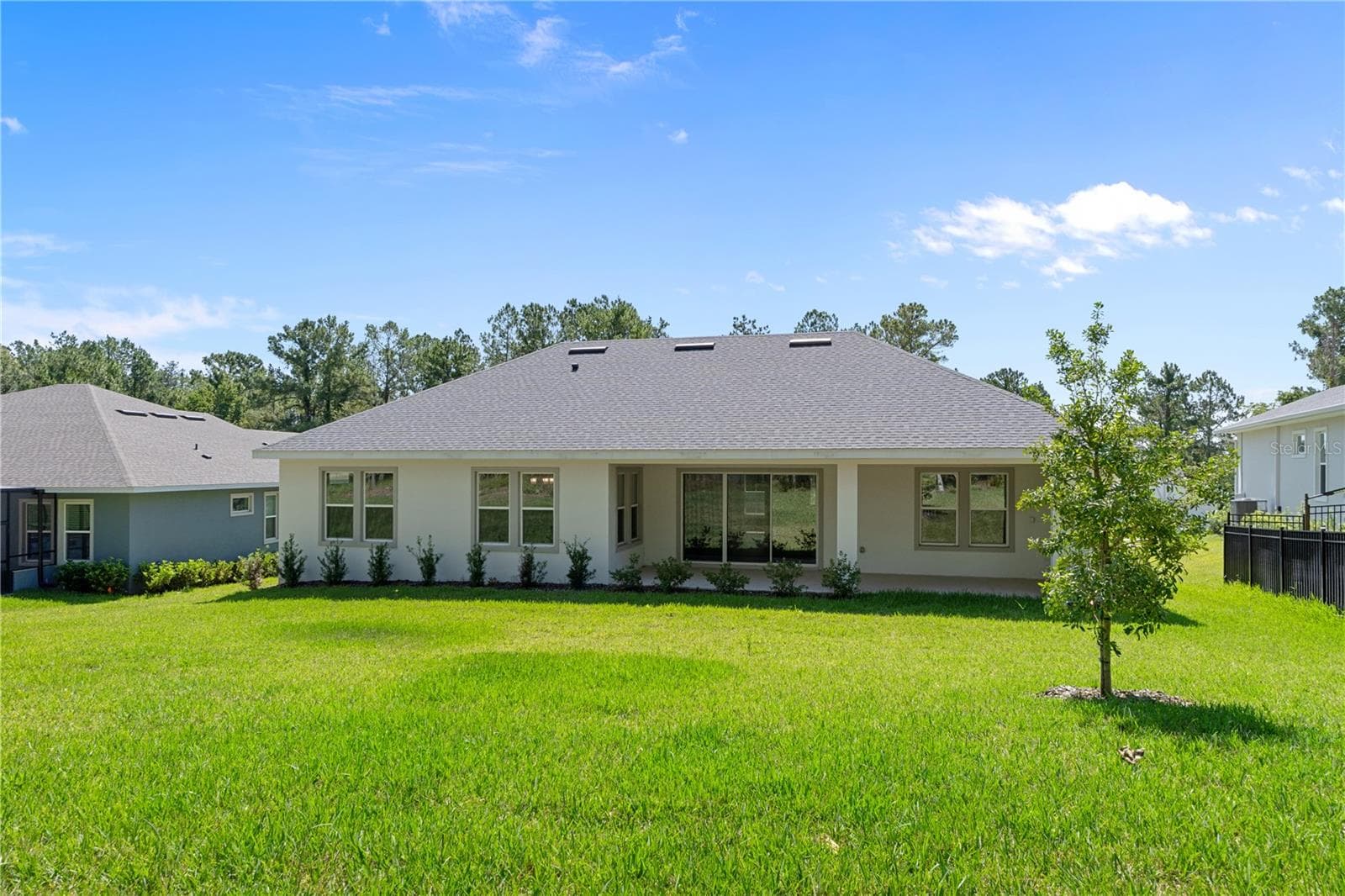 Back of home - 3926 SOUTHERN VALLEY LOOP, BROOKSVILLE