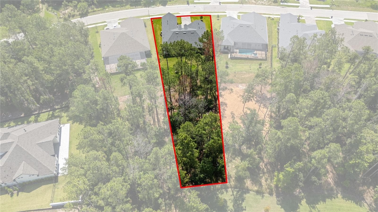 Aerial view - 3926 SOUTHERN VALLEY LOOP, BROOKSVILLE