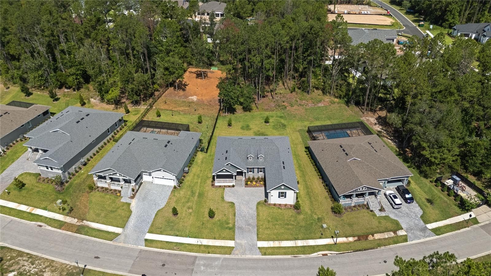 Aerial view - 3926 SOUTHERN VALLEY LOOP, BROOKSVILLE