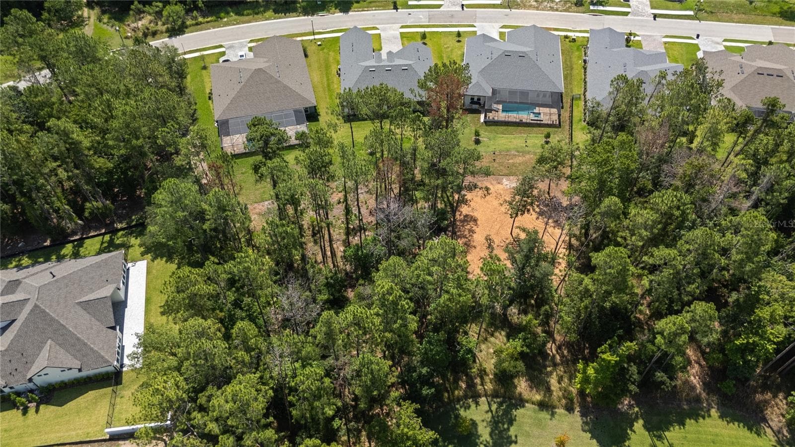 Aerial view - 3926 SOUTHERN VALLEY LOOP, BROOKSVILLE