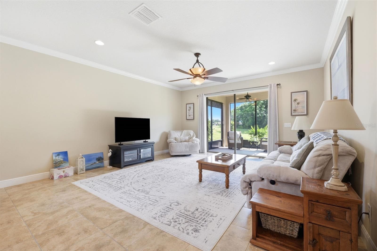 Living Room - 1707 TRILLIUM BLVD, BROOKSVILLE