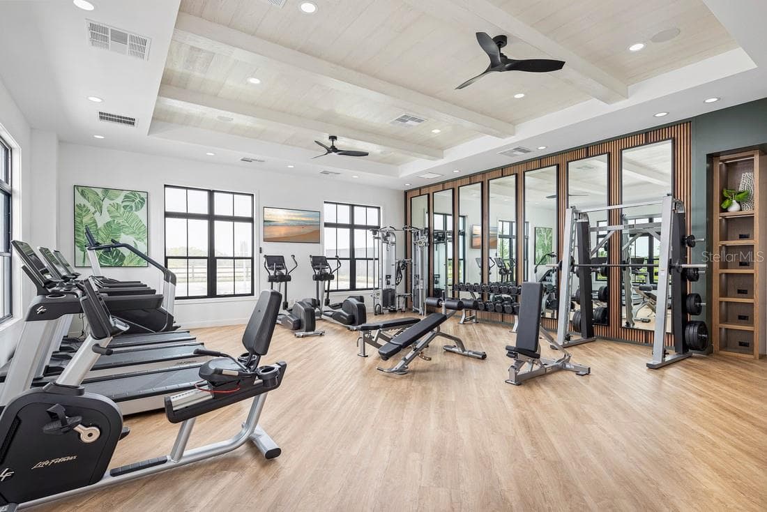 Fitness center - 1527 RIDGEBACK LN, APOPKA