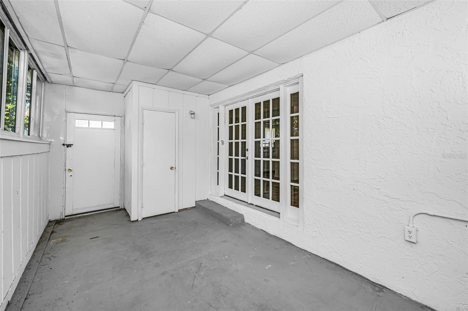Entry into storage area from patio - 1960 UNION ST #5, CLEARWATER