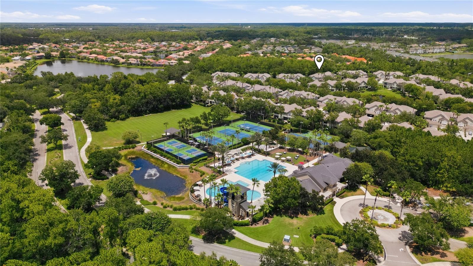 Aerial View-TH Location - 14613 MIRABELLE VISTA CIR, TAMPA
