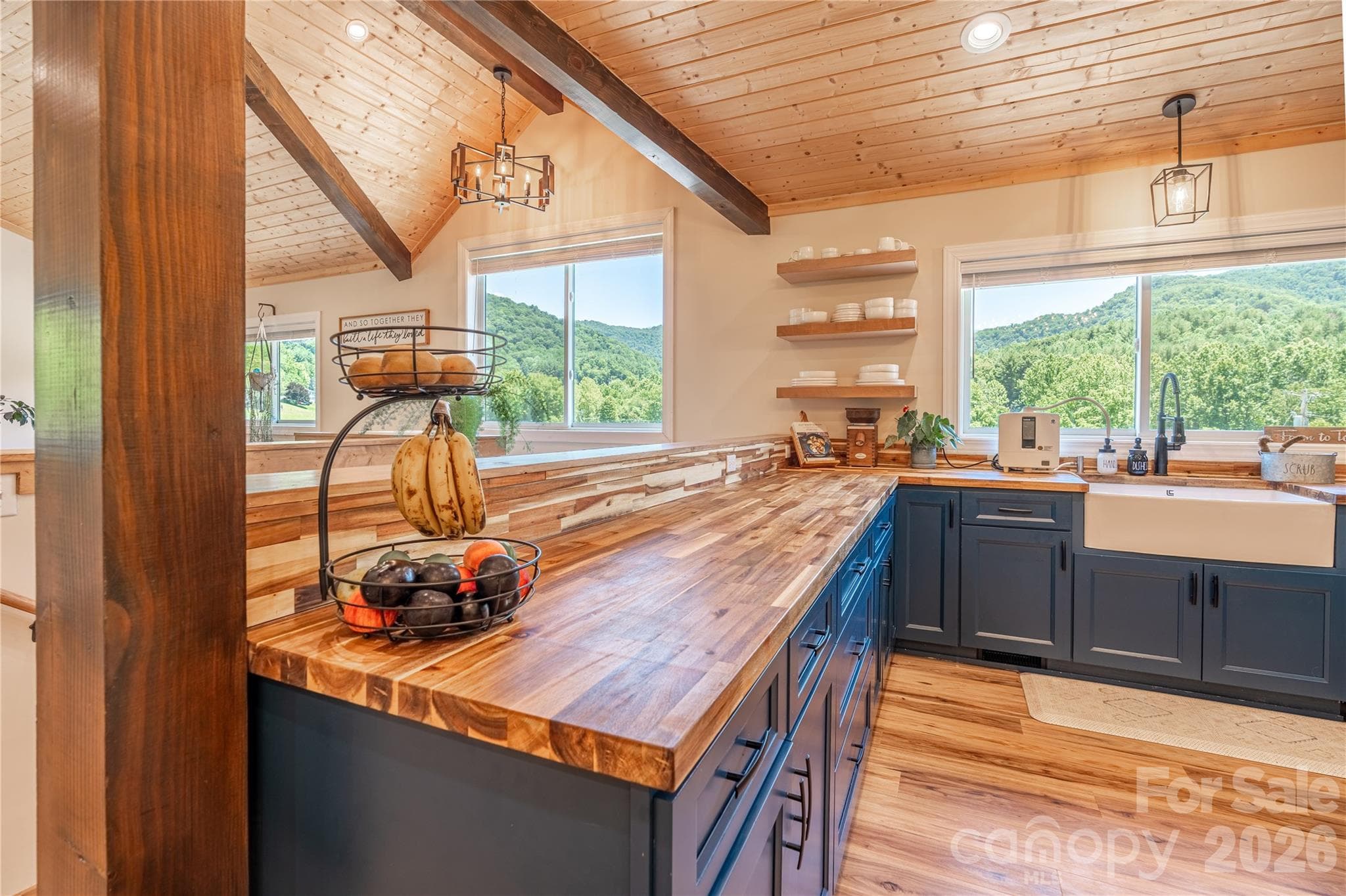 Mountain Views from Large Kitchen Windows - 793 State Highway 197 South, Burnsville