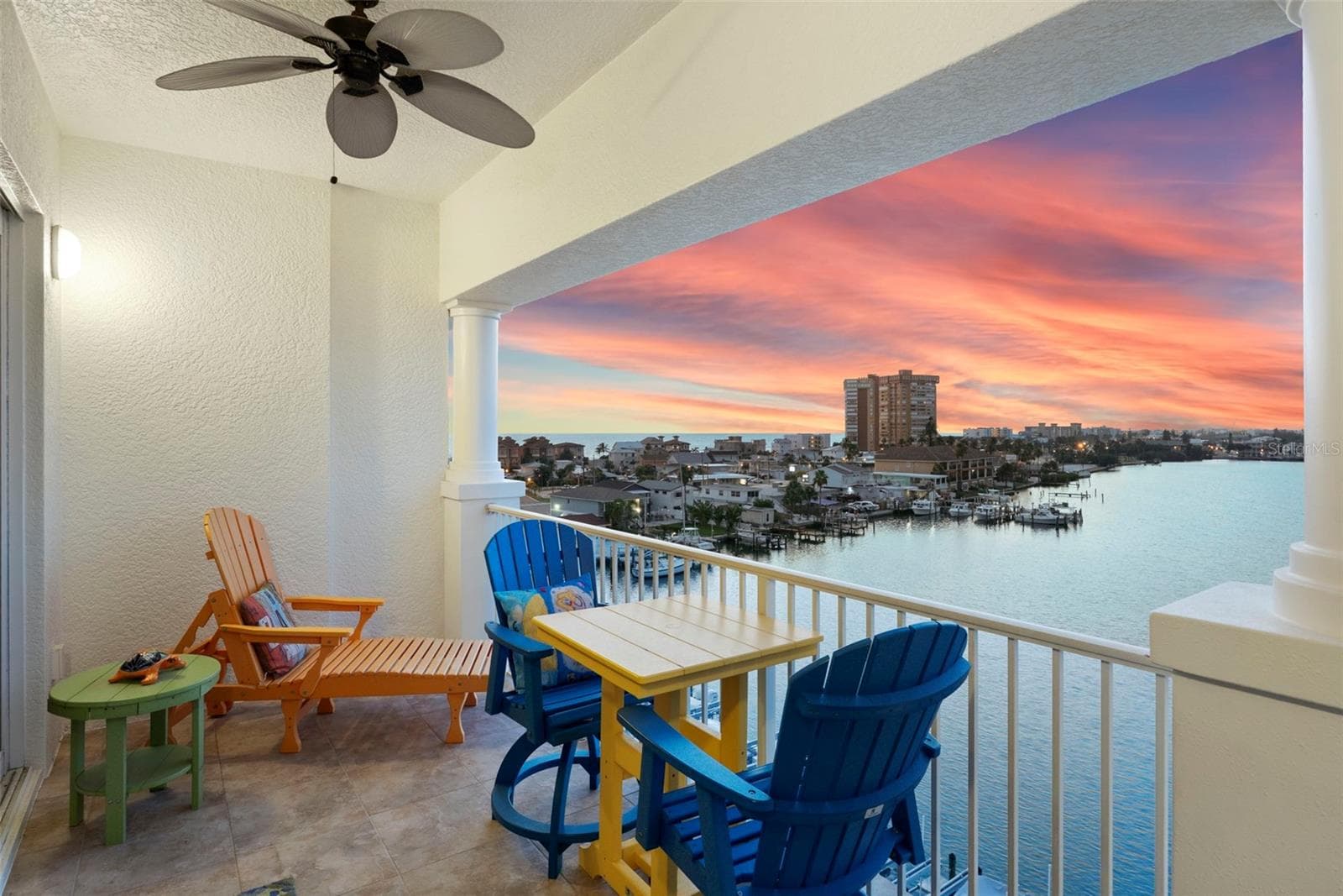 Primary En-suite balcony side - 17717 GULF BLVD #604, REDINGTON SHORES