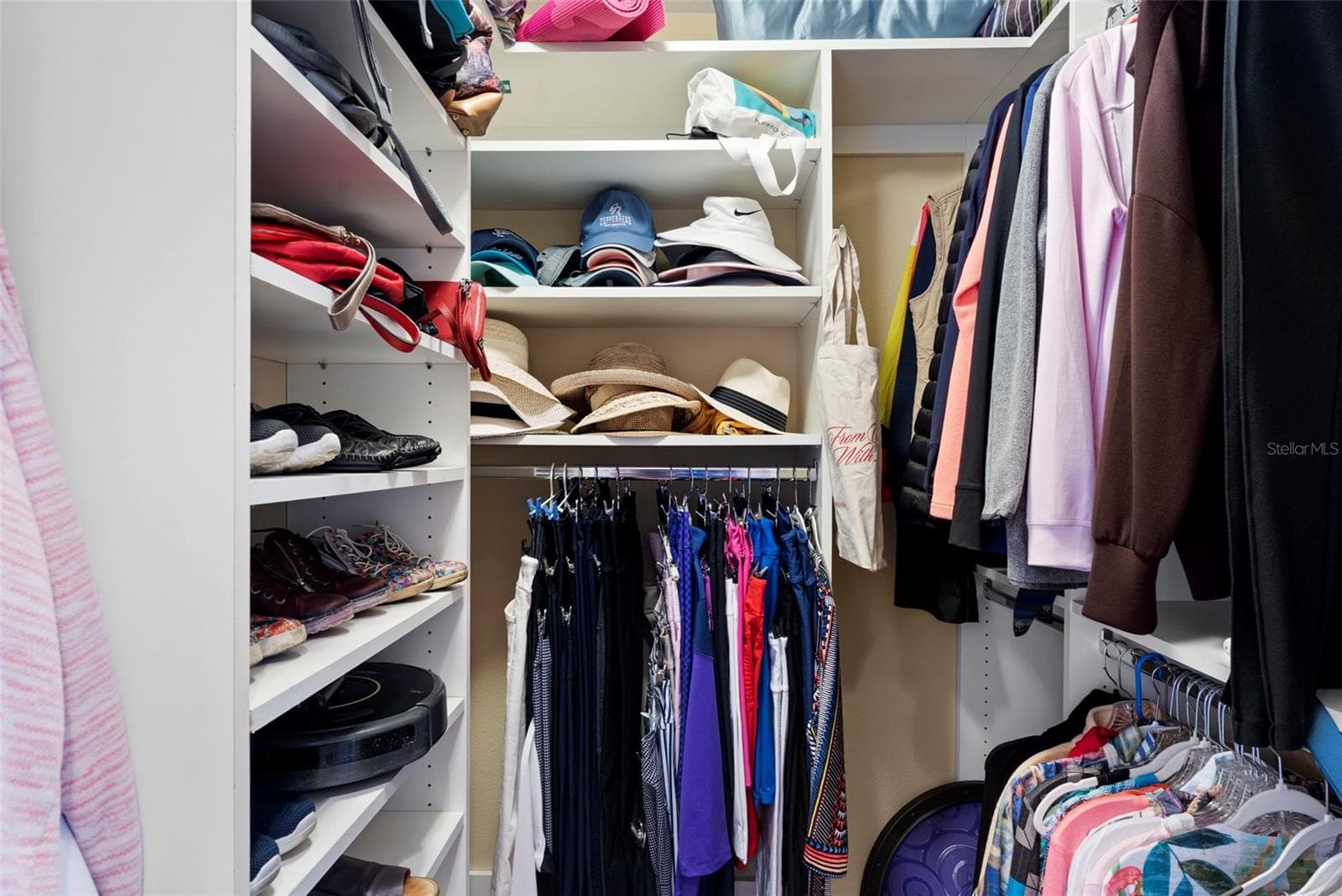 His & Her walk in customized built in closets - 17717 GULF BLVD #604, REDINGTON SHORES