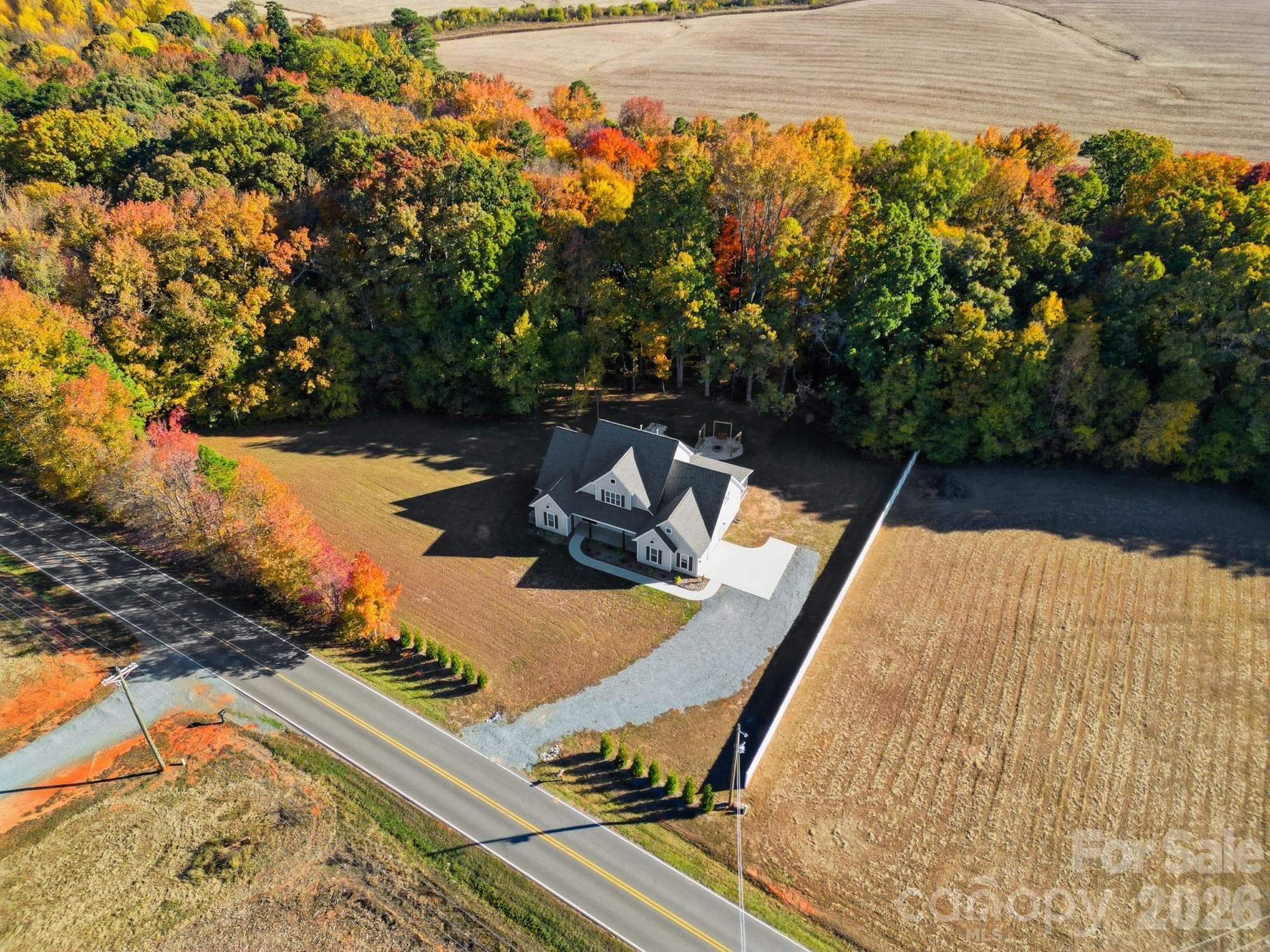 Aerial View - 4105 Parkwood School Road, Monroe