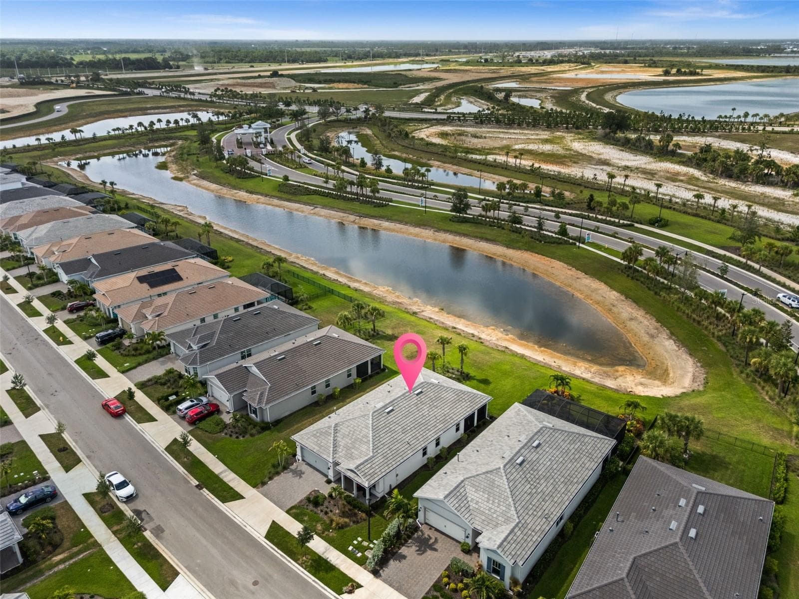 Aerial view - 12461 BASALT LN, ALVA