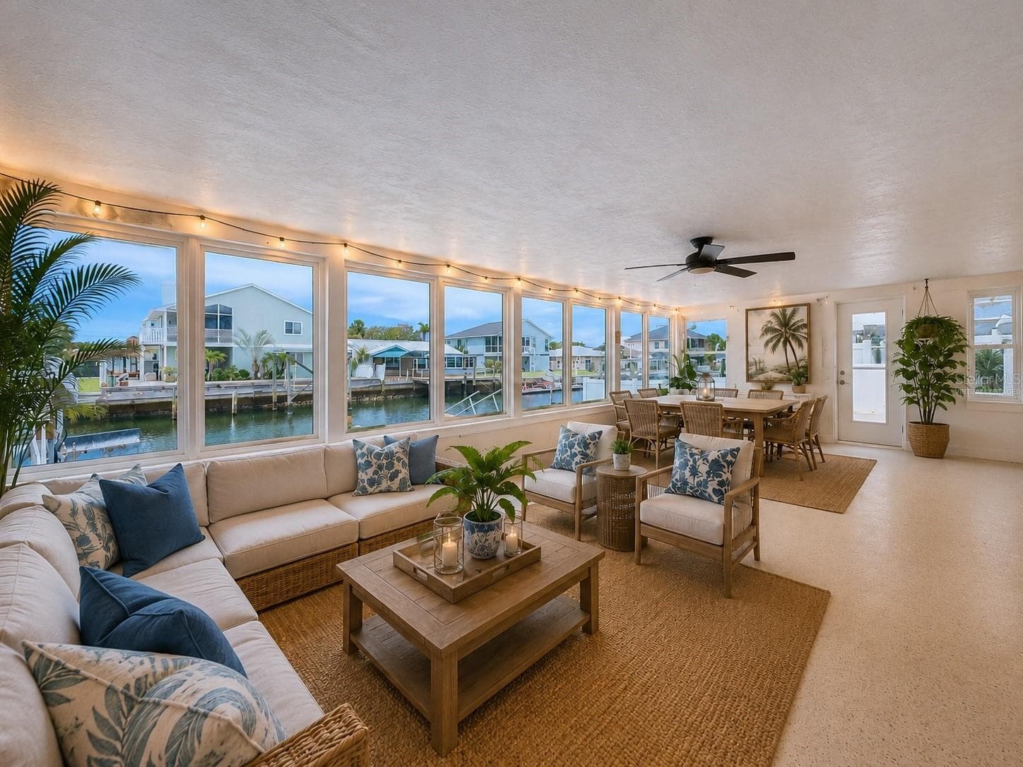 Finished, enclosed lanai-add'l 435sqft-Virtually staged - 7401 ISLANDER LN, HUDSON
