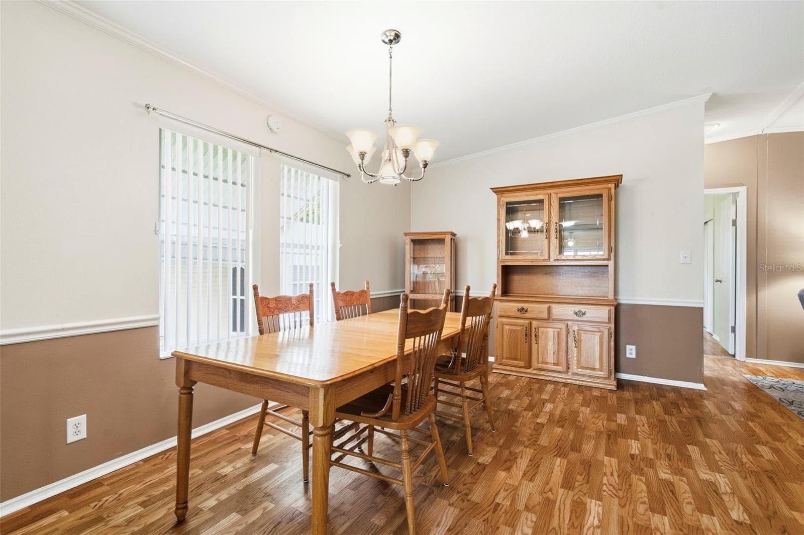 Dining area in the great room - 9790 66TH ST N #357, PINELLAS PARK