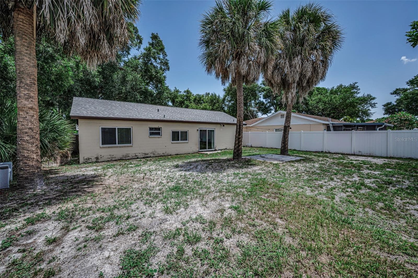 Back Yard - 6464 107TH TER N, PINELLAS PARK
