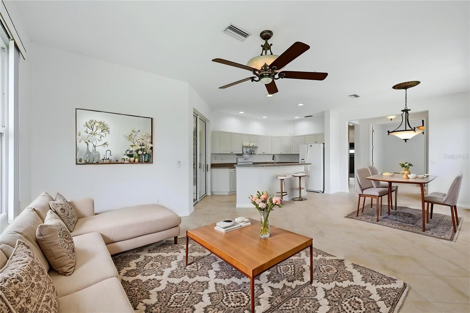 Living Room - 2462 MAGNOLIA CIR, NORTH PORT
