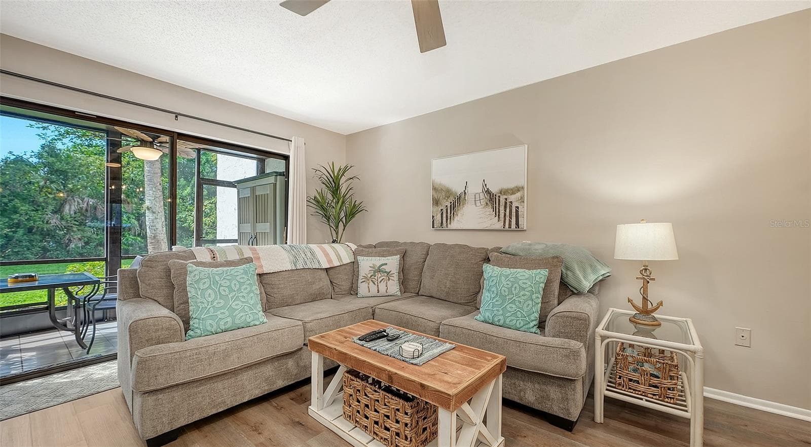 Living Room. - 1646 STICKNEY POINT RD #101, SARASOTA