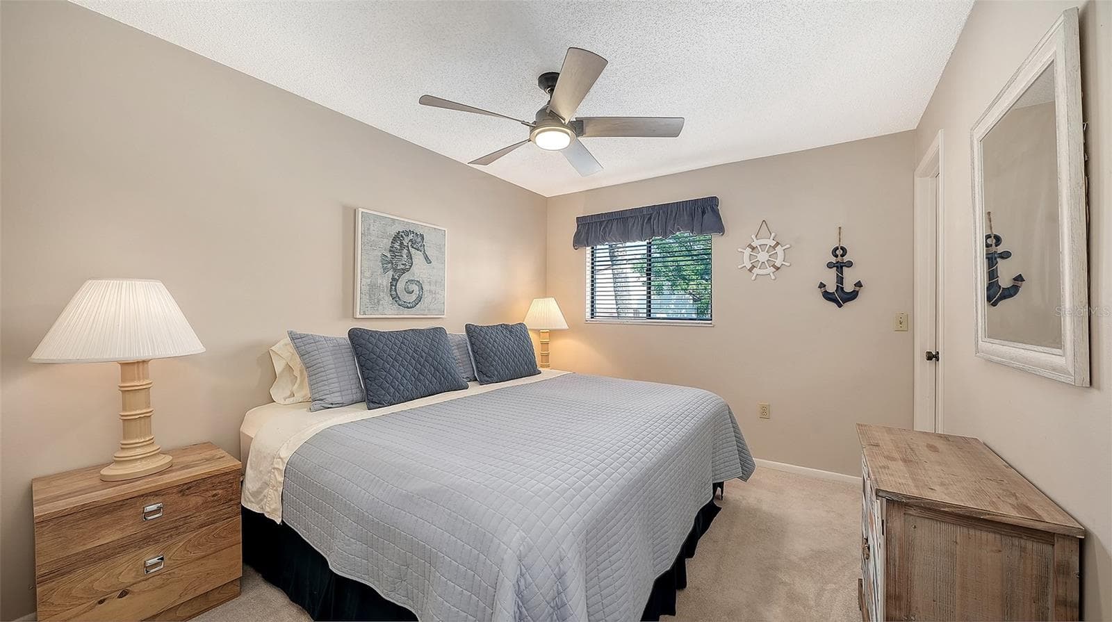 Second Bedroom, second floor front. - 1646 STICKNEY POINT RD #101, SARASOTA